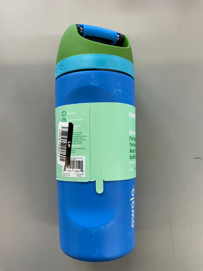 Owala 16 fl oz Kids' Stainless Steel FreeSip Water Bottle - MINOR COSMETIC DAMAGE (see pictures, some may be missing straw)