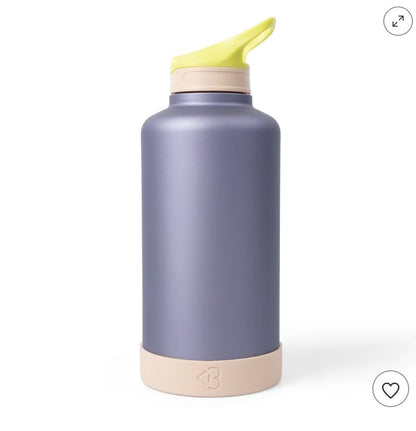 Blogilates Stainless Steel Insulated Water Bottle (62 fl oz) - Evening Haze - Minor Cosmetic Damage (see pictures)