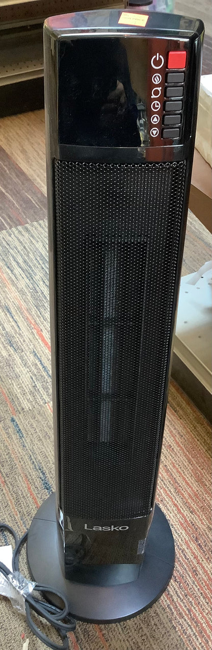 Lasko 1500W Oscillating Ceramic Tower Space Heater