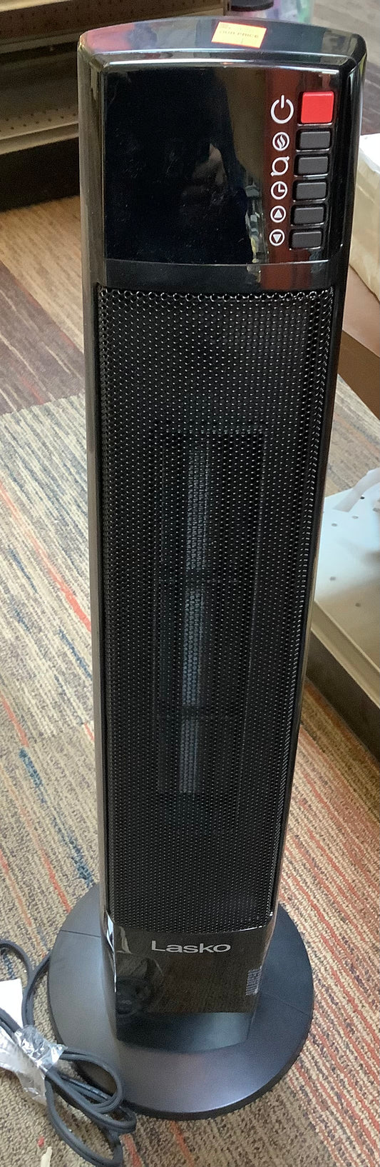 Lasko 1500W Oscillating Ceramic Tower Space Heater