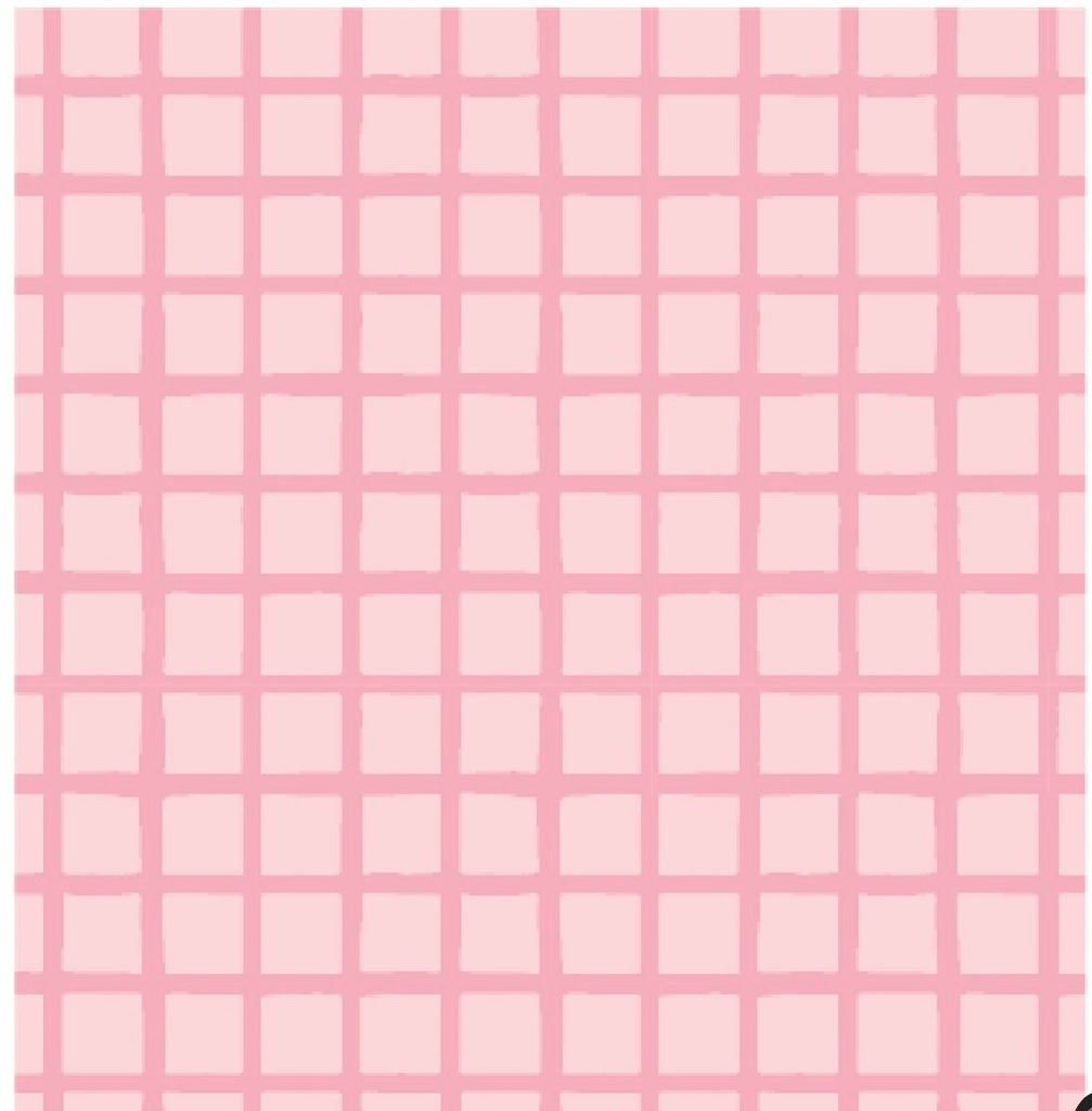 Pippi Post Contact Paper Pink Grid, Teacher Supplies