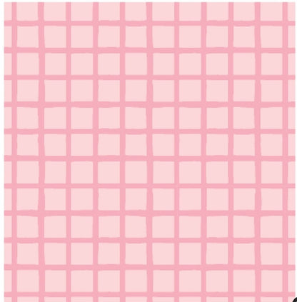 Pippi Post Contact Paper Pink Grid, Teacher Supplies