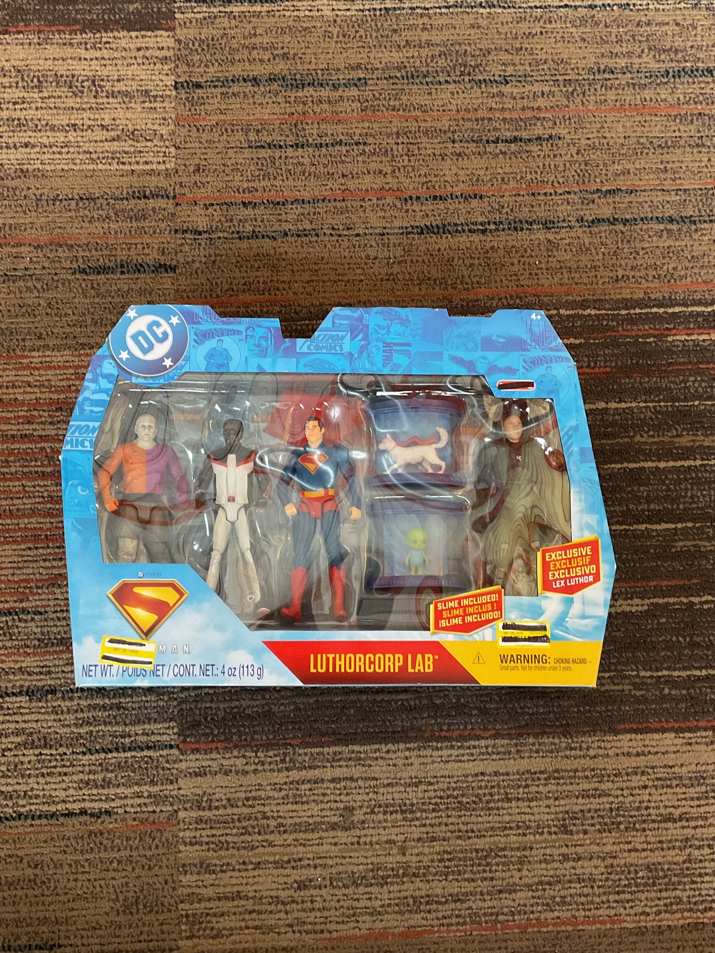 DC Comics Superman TRGX Action Figure Set - 4pk