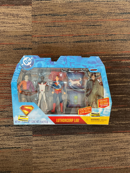 DC Comics Superman TRGX Action Figure Set - 4pk