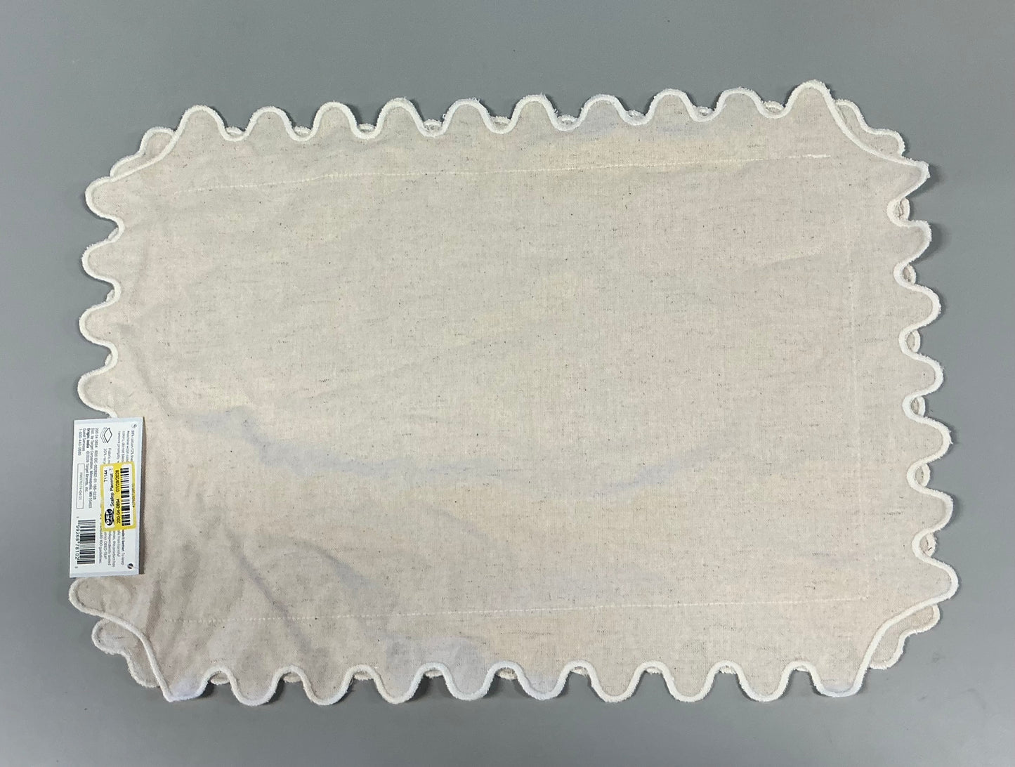 Scalloped Placemats- Neutral - Threshold
