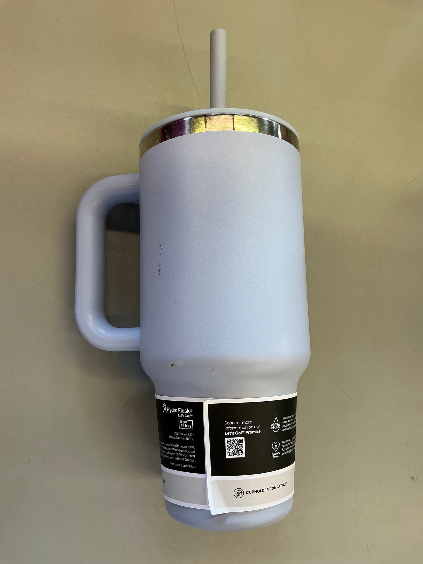 Hydro Flask 32 oz all around travel tumbler stainless steel - Minor Cosmetic Damage