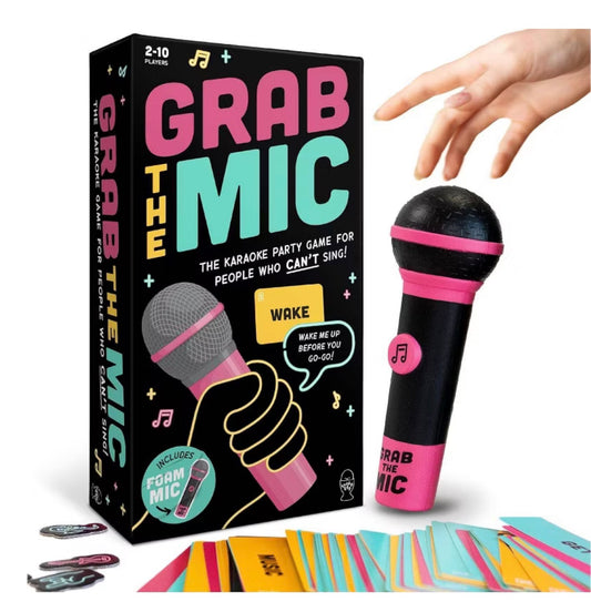 Lucky Egg Grab The Mic Board Game