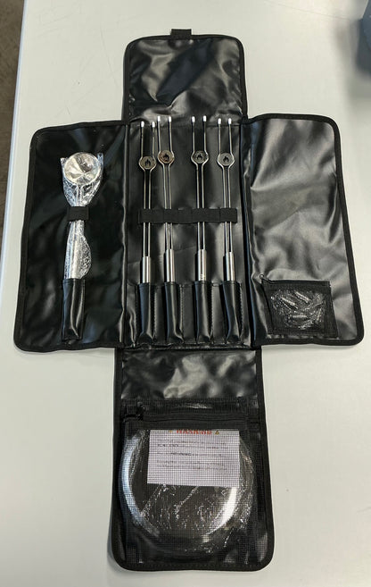 THRIFTY 70 - Solo Stove 10 pc Mesa XL Tabletop Firepit Tool Kit Stainless Steel Finish - Open Box - USED (See Pictures)- FINAL SALE- NO RETURNS - AS IS