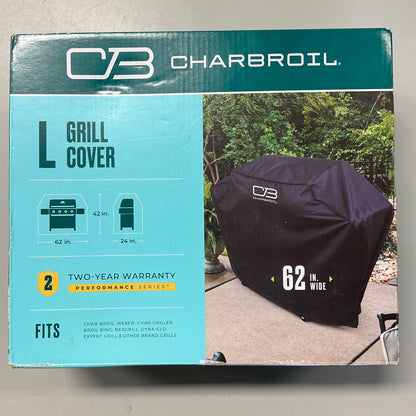Charbroil 3-4 Burner Performance Grill Cover - Black