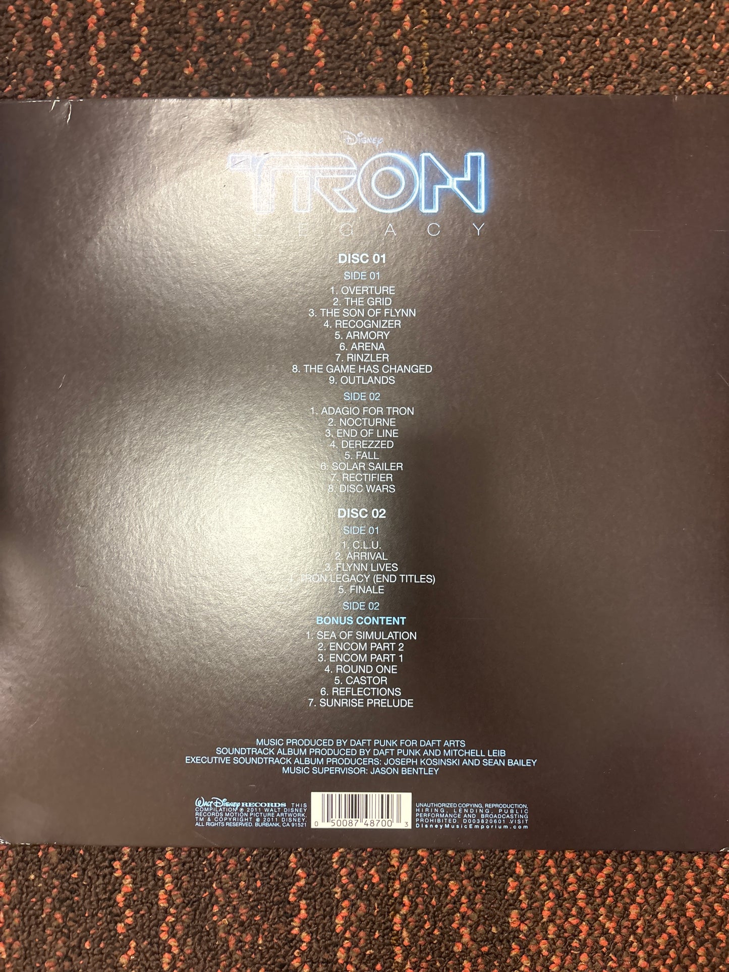 Various Artists - Tron 2010 (Vinyl) Not Sealed