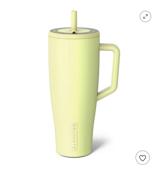BruMate 40 fl oz Stainless Steel Era Straw Tumbler - Minor Cosmetic Damage (see pictures)