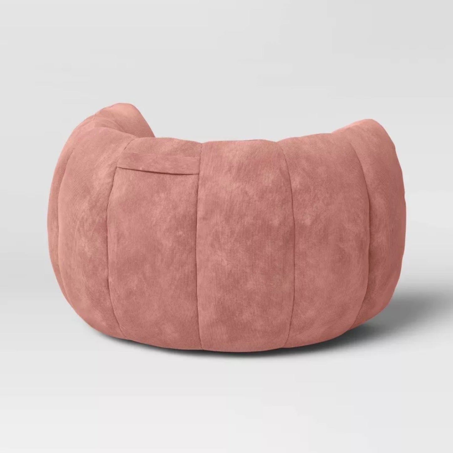 Solid Corduroy Club Kids' Chair - Rose Pink - Bean Bag Toddler Seat, Indoor Upholstered Chair - Out of Package (see pictures)