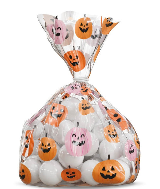 12ct Halloween Treat Bags Jack-O-Lanterns