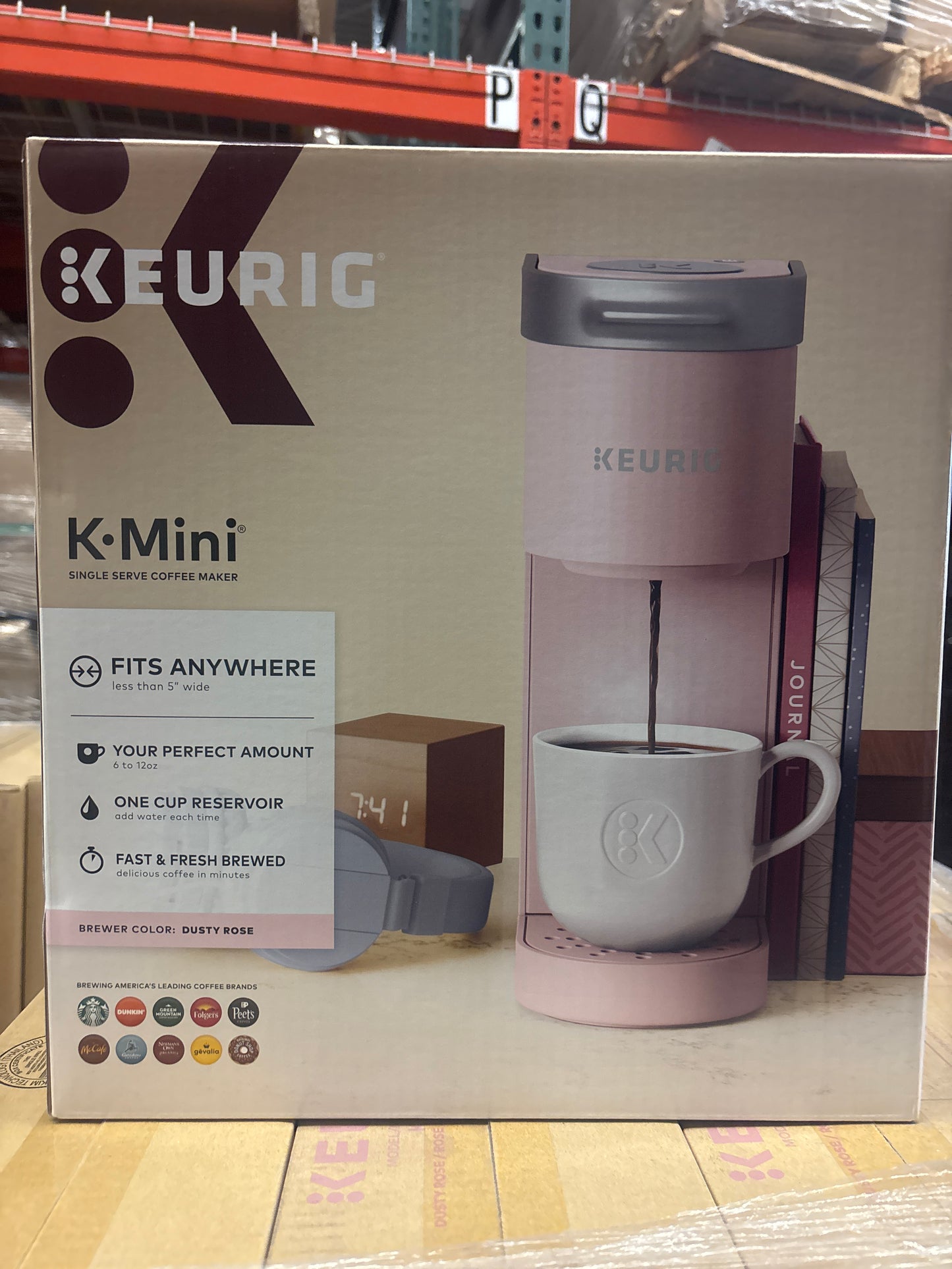 Keurig K-Mini Single-Serve K-Cup Pod
Coffee Maker - Dusty Rose (NEW!)