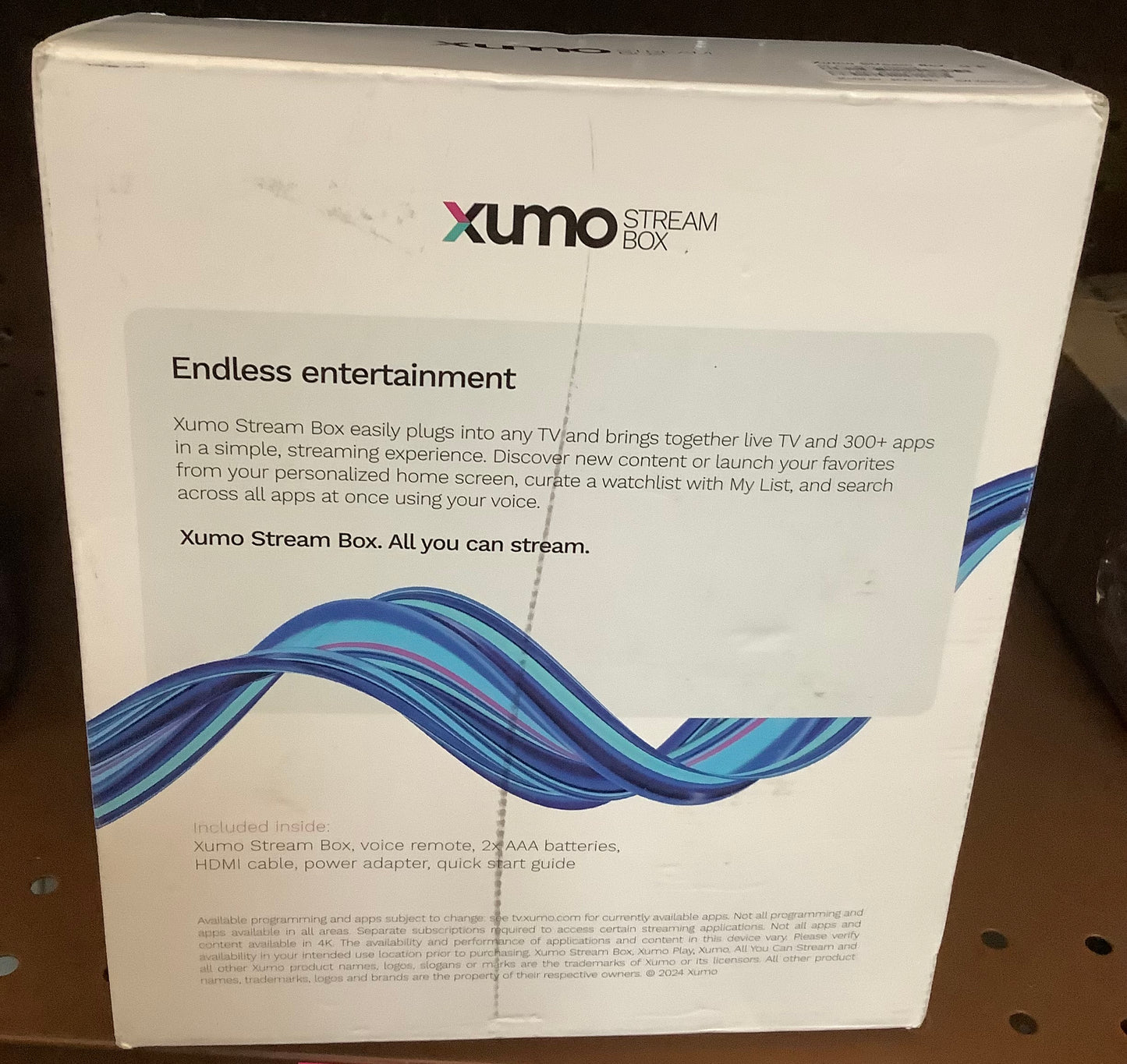 Xumo Stream Box 4K UHD
Streaming Device