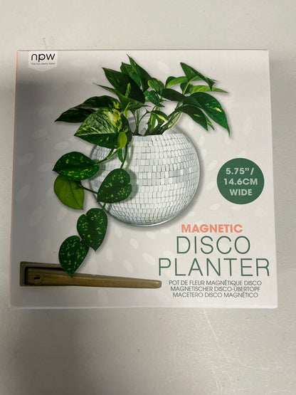 NPW - Magnetic Disco Planter - 5.75” wide
