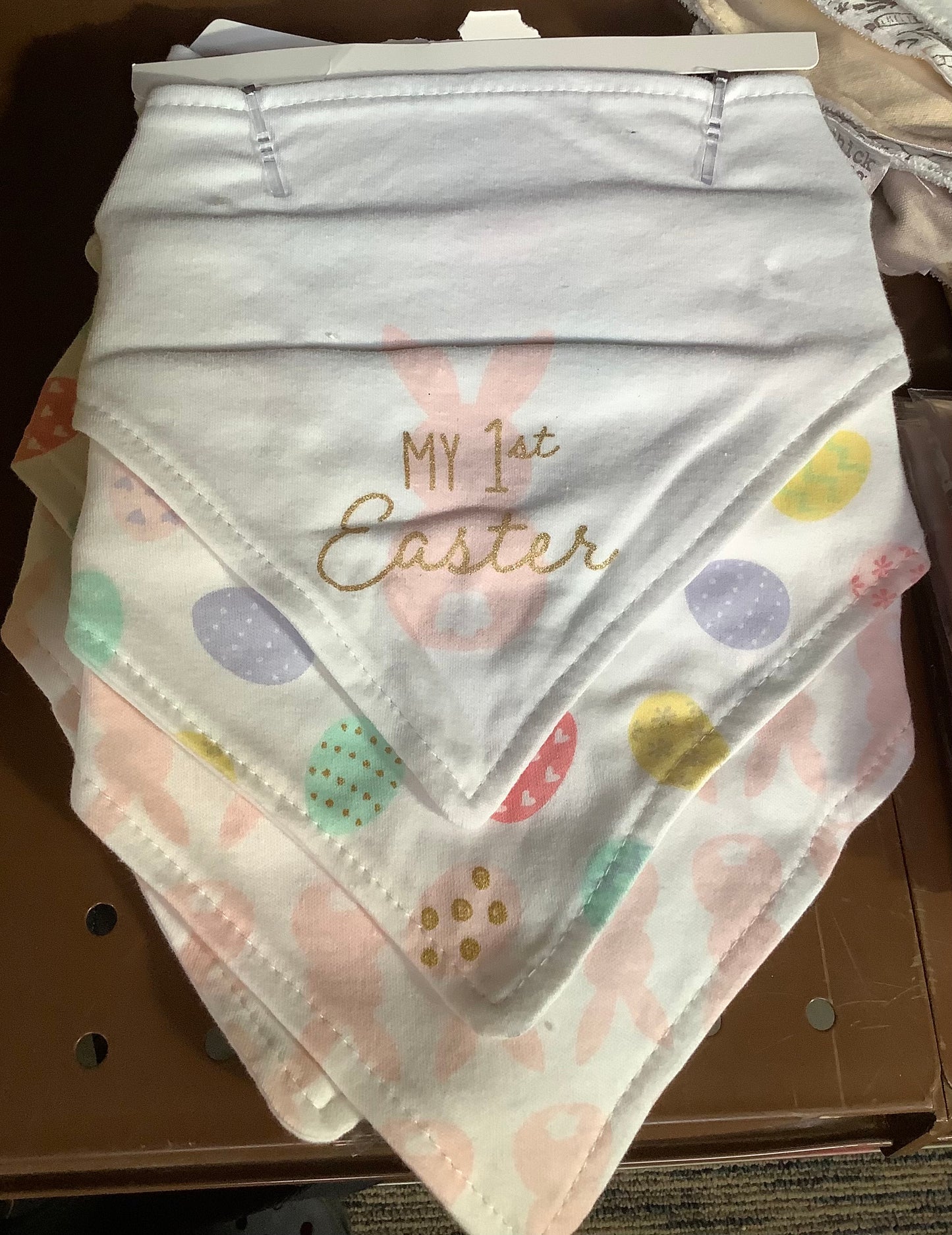 My First Easter 3-Pack Bibs