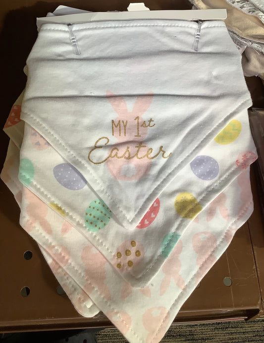 My First Easter 3-Pack Bibs