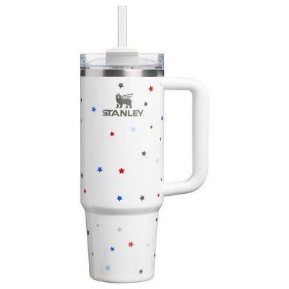 Stanley 30oz Stainless Steel Flowstate Quencher H2.0 Tumbler - MINOR COSMETIC DAMAGE DUE TO SHIPPING (see pictures) - Some May Be Missing Straws