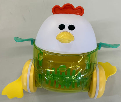 THRIFTY 70 -Push & Walk Popping Chick - Gigglescape - Open Box - USED (See Pictures)- FINAL SALE- NO RETURNS - AS IS -MISSING PUSH HANDLE
