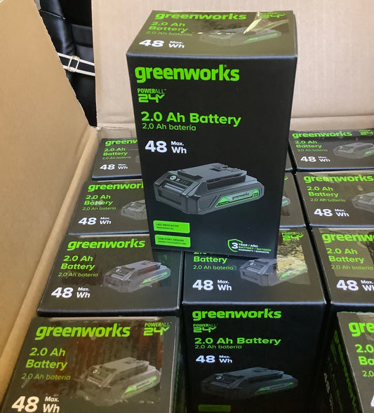Greenworks POWERALL 24V 2.0Ah Lithium-lon Power
Tool Battery