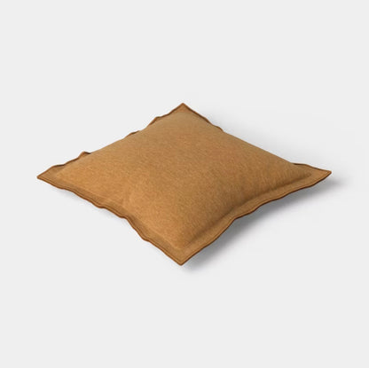 20"x20" Heathered Solid Double Flange Pillow - Threshold™