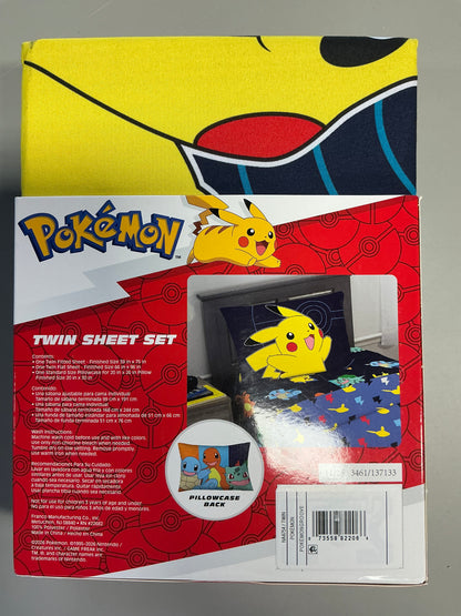 Pokemon Groove Kids' Sheet Set - Twin