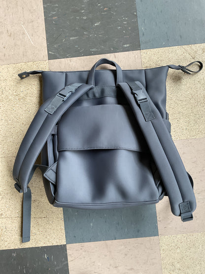 Boxy diaper backpack- Blue