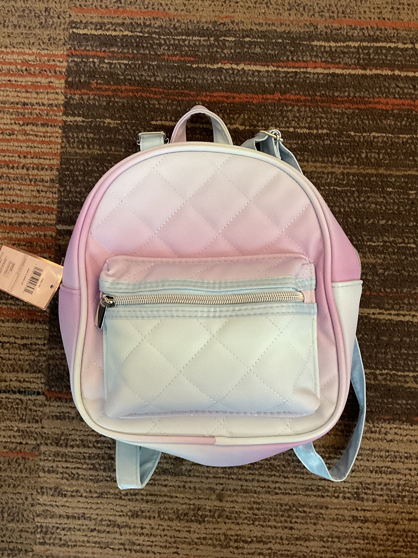 Small Backpack Green/Purple