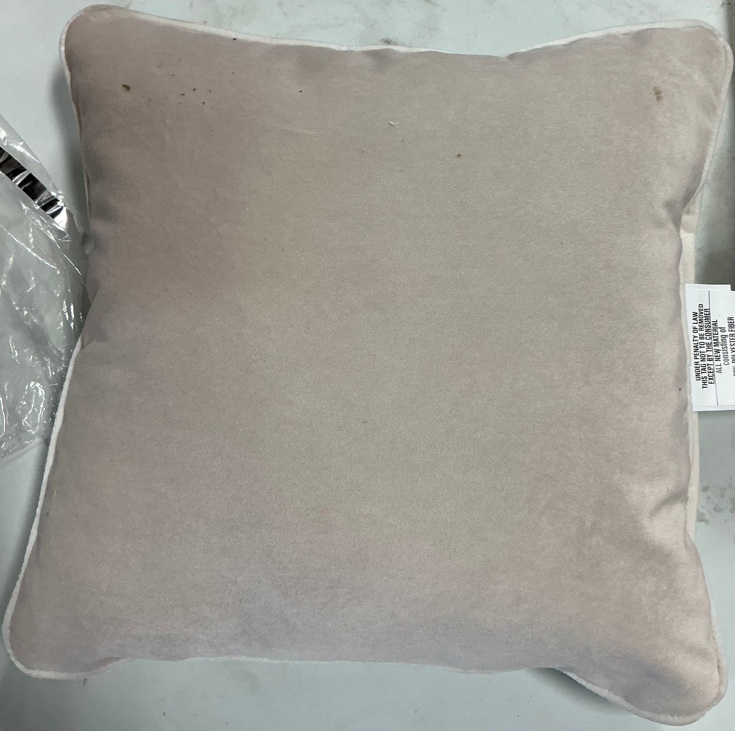 Throw Pillows - 18X18” - May Have Damaged or Missing Packaging - Some Dirt Possible Due to Shipping - Out of Package- AS IS - No Returns