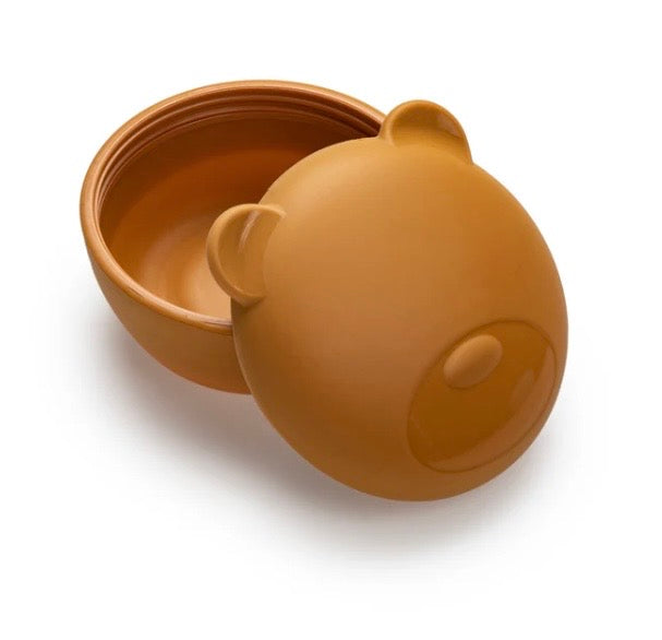Melii - Silicone Animal Bowls with Lid and Utensils