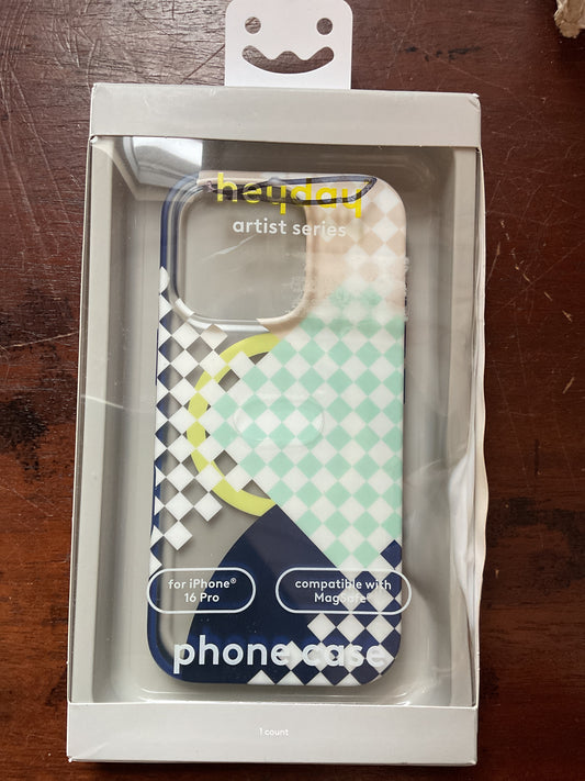 CLEARANCE - FINAL SALE - Colorful Checkered Phone Case