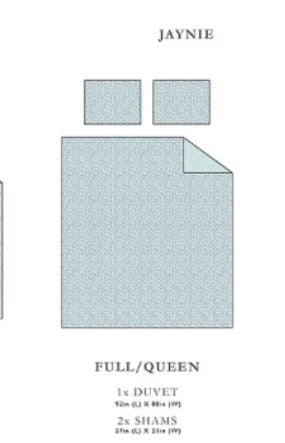 Laura Ashley Jayne Reversible Duvet Cover Set 3 Pieces Full/Queen-Color(Wintergreen)