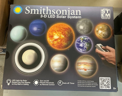 Smithsonian 3D LED Solar System