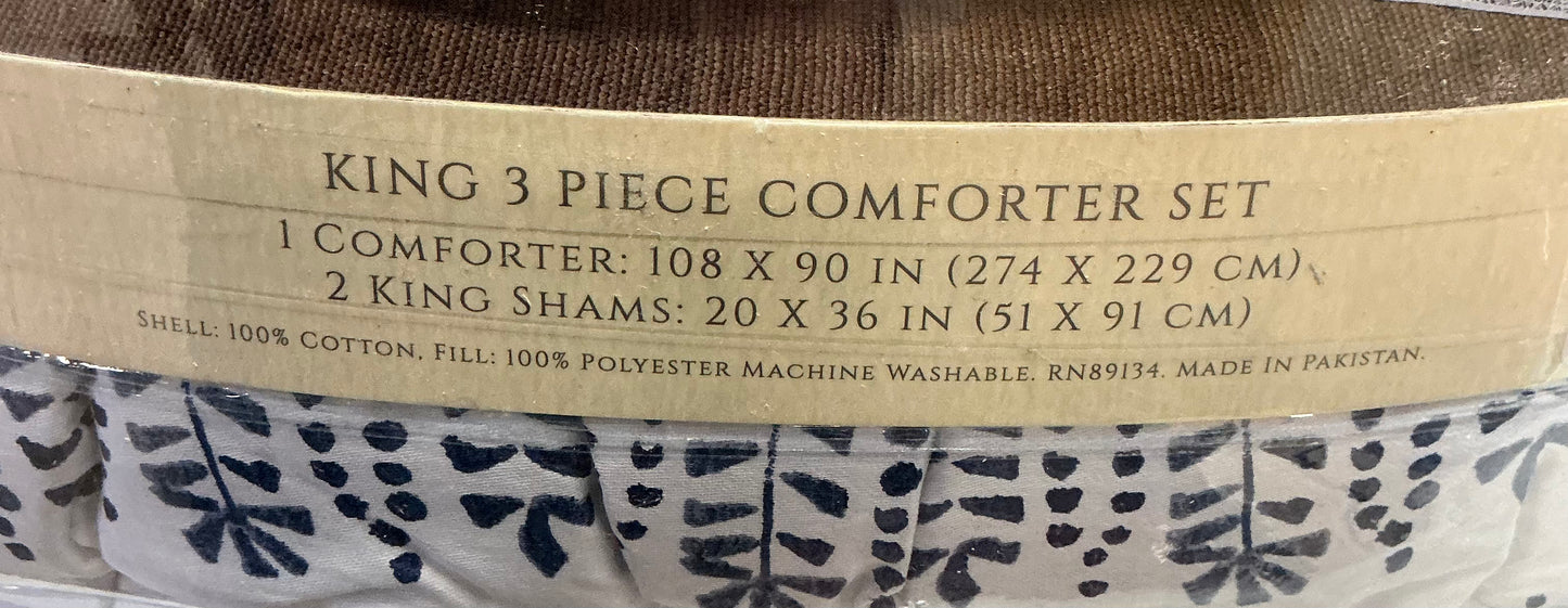 Oceanfront Resort Reef Midweight Comforter Set 3-piece king