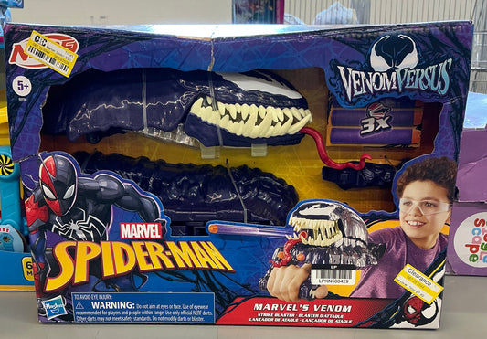 Marvel Spider-man Venom vs Marvel’s Venom strike blaster - DAMAGED BOX - PRODUCT IS NEW