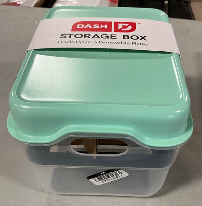 Dash storage box - holds up to 6 removable plates - MINOR COSMETIC FLAWS