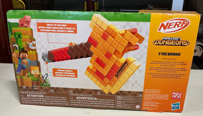 Nerf Minecraft firebrand axe