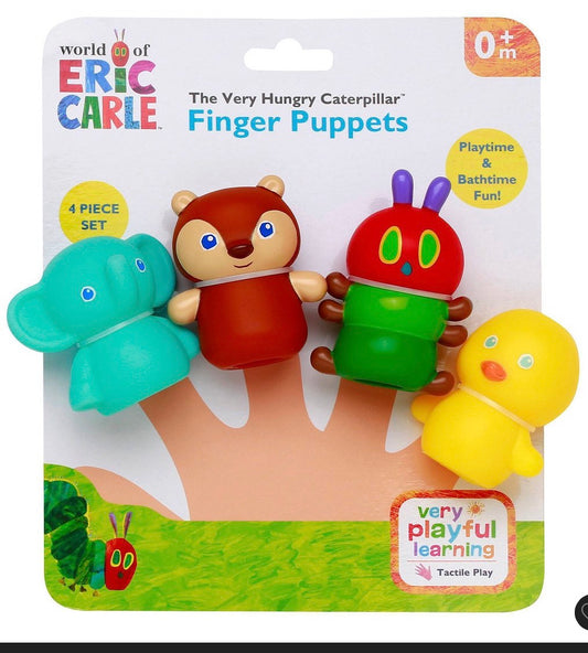 Eric Carle finger puppet set-4 pieces