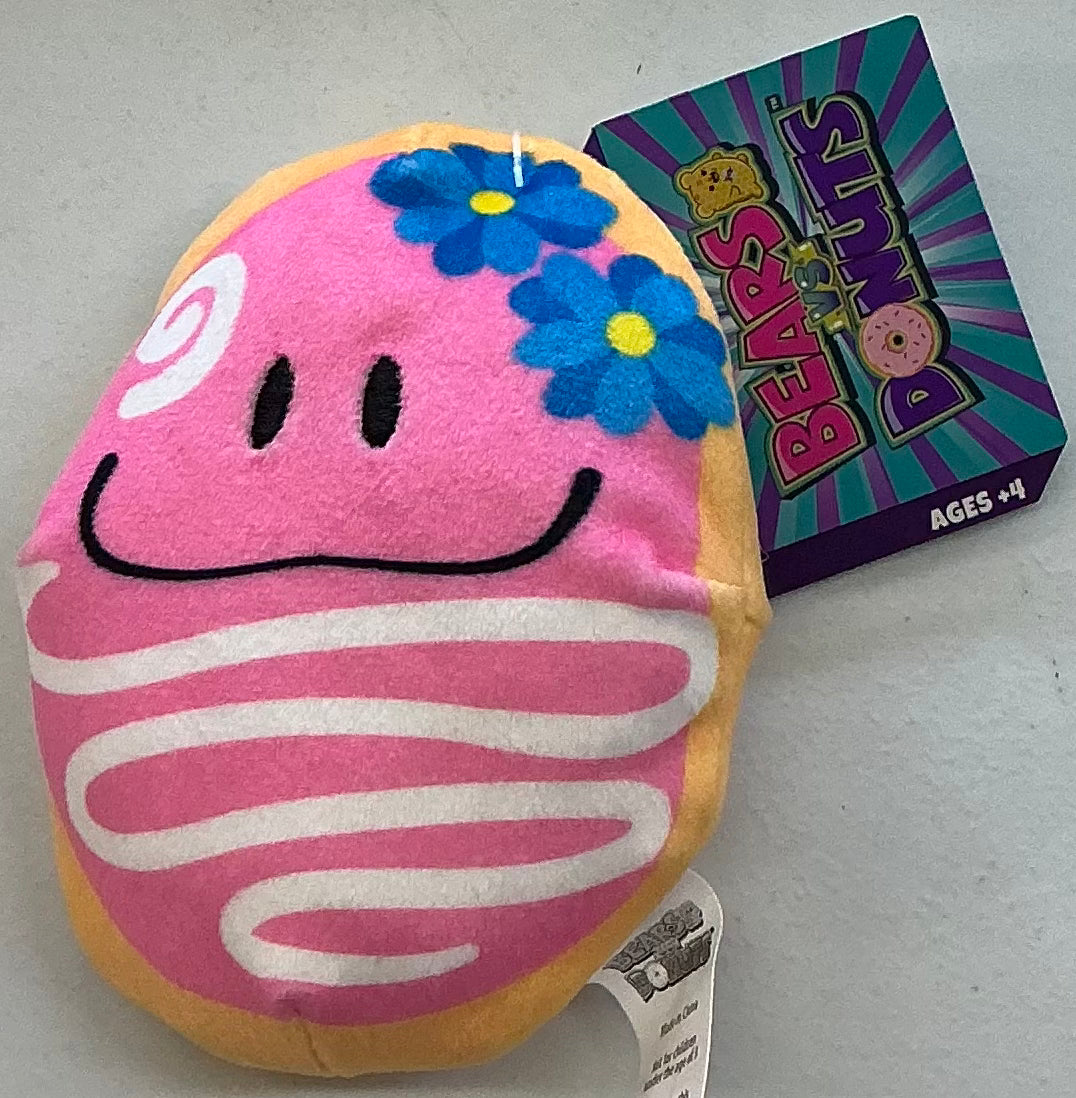 Cepia Bears vs Donuts bean filled plush toy-4 inches