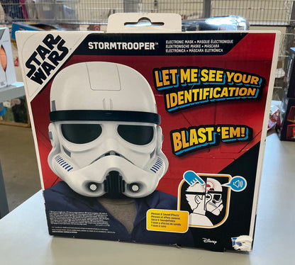 Star Wars Stormtrooper electronic mask - DAMAGED PACKAGE - PRODUCT IS NEW
