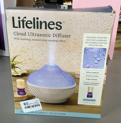Lifelines cauldron ultrasonic diffuser - AS IS - OPEN BOX - MISSING OIL