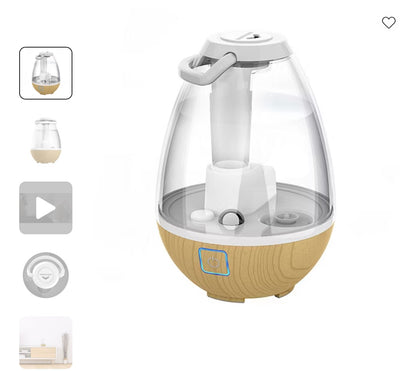Sharper Image UHT1 Ultrasonic Humidifier