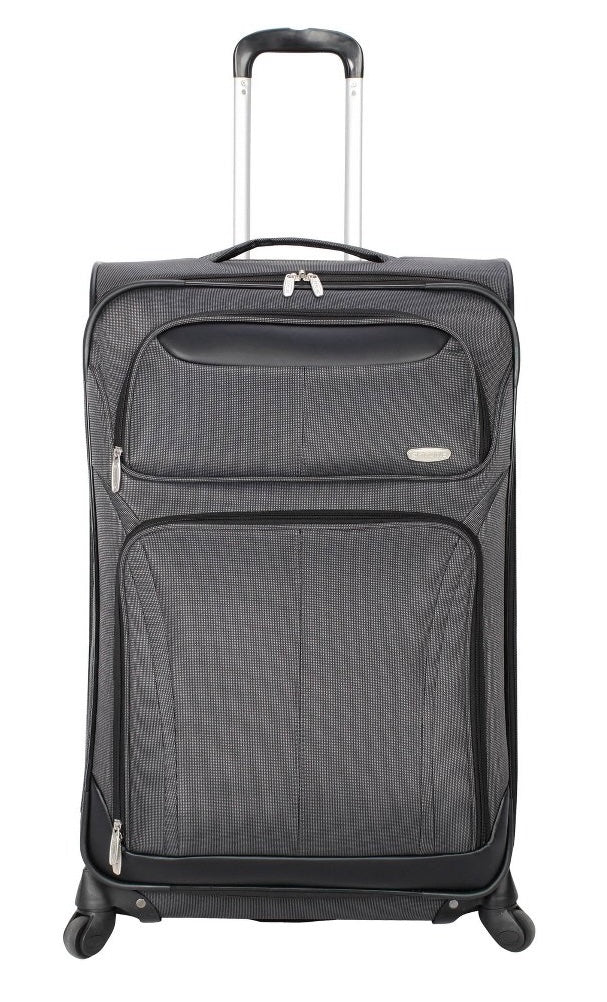 Skyline Softside Carry On Spinner Suitcase - Gray