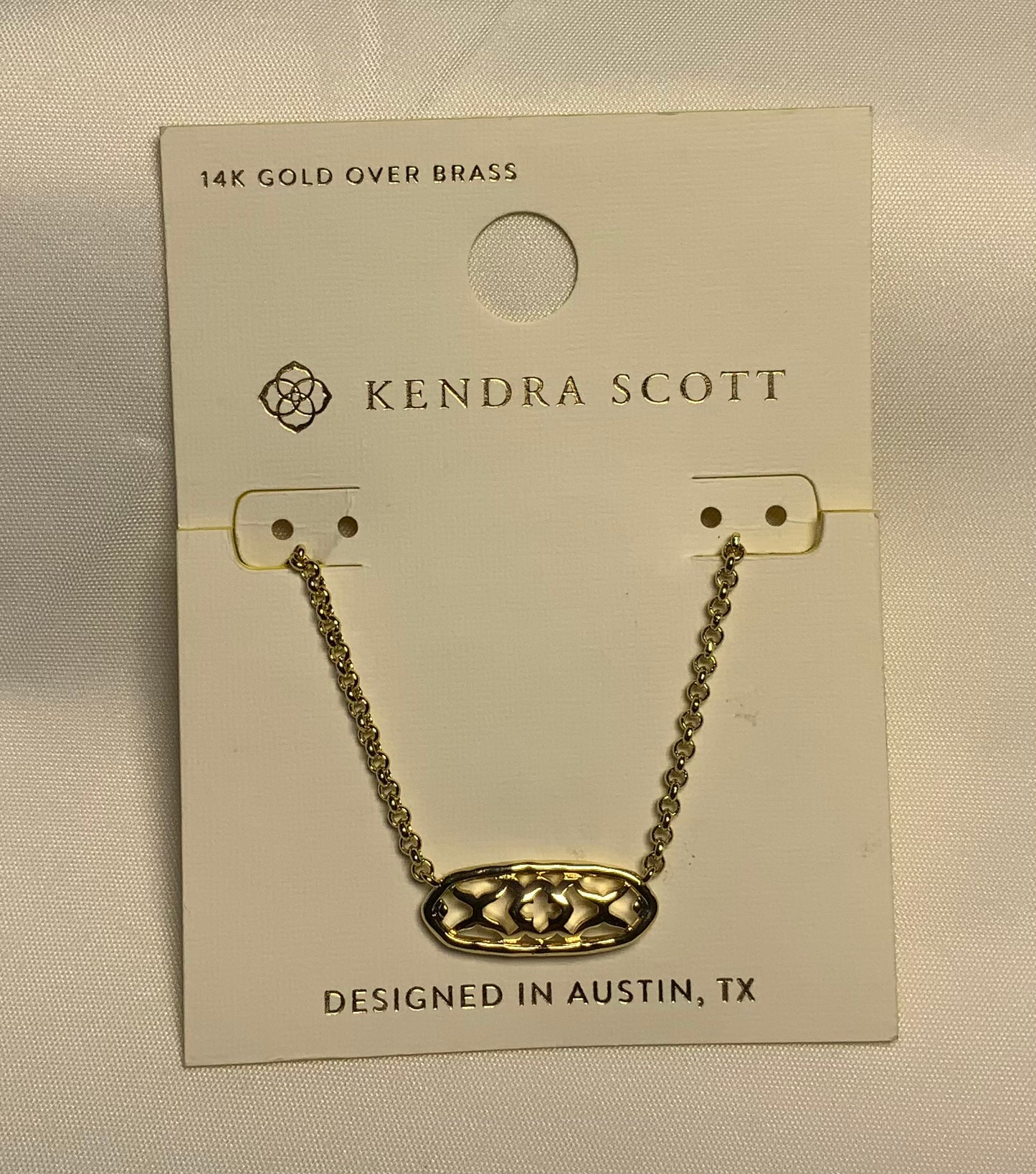 XOX 14k Gold over Brass Necklace