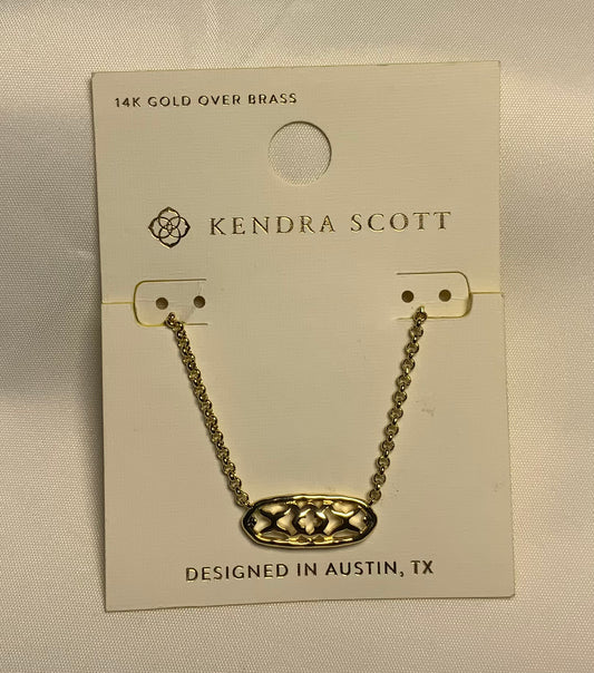 XOX 14k Gold over Brass Necklace