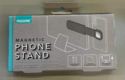 Paladone magnetic phone stand, a side mount holder for extending screens on desktop computers or laptops