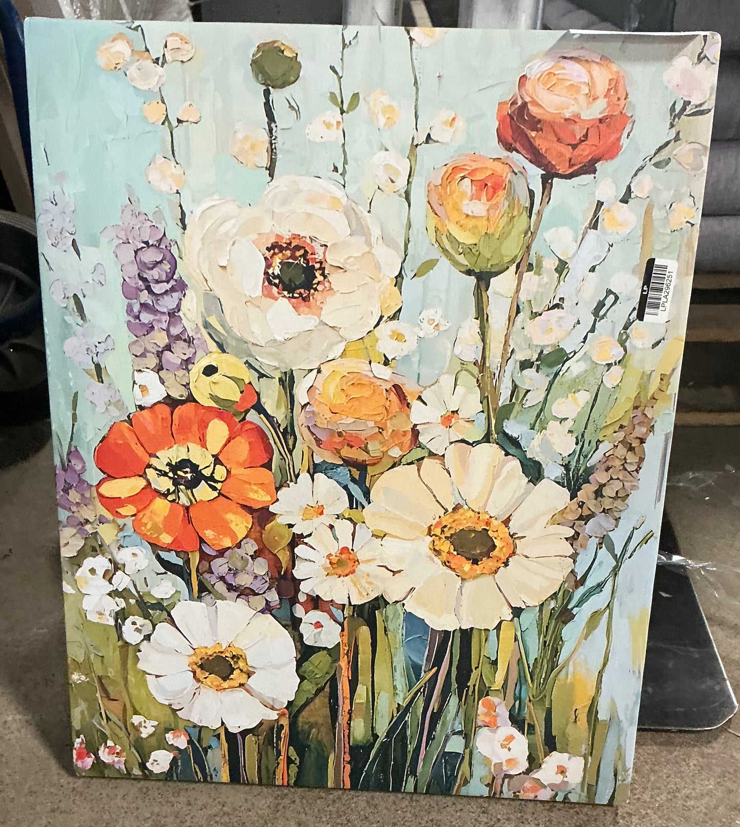 Stupell industries artist Franklyn Gregory - USA Made - florals canvas art 16x20” - PICK UP ONLY
