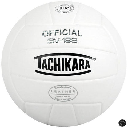 Tachikara SV18S indoor composite volleyball - white - MINOR COSMETIC FLAWS