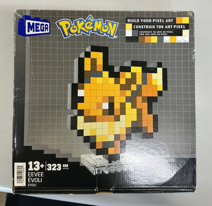 MEGA Pokémon Eevee building toy kit 323pc retro set
